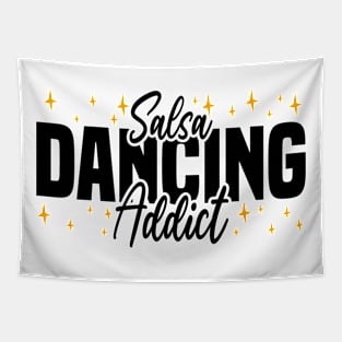 Salsa Dancing Addict, dance lovers design Tapestry