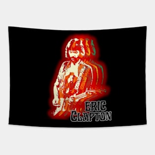 3D Shiluette Eric Clapton Tapestry