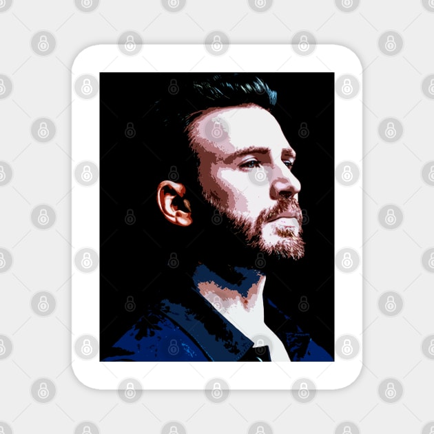 chris evans Magnet by oryan80