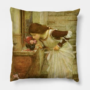 The Shrine by John William Waterhouse Pillow