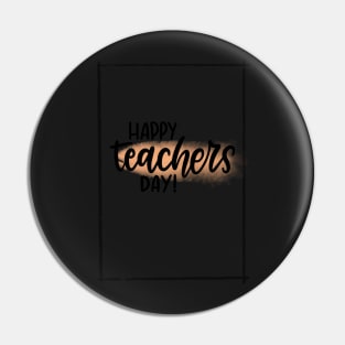 Happy Teachers Day! Pin