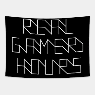 Real  Gamer Hours Tapestry