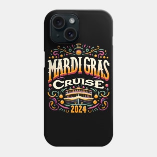 Mardi Gras Cruise 2024 Phone Case