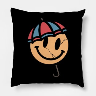 Smile and rain Pillow