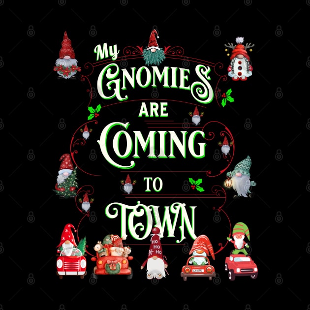 Gnomies Coming To Town by Berlin Larch Creations