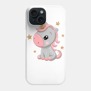 Cute unicorn. Very beautiful design for kids. Phone Case