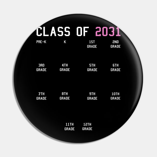 Class of 2031 Grow With Me Pin by KsuAnn