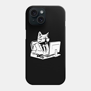 Cat Boss Phone Case