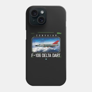 F106 Delta Dart Airforce Pilot Gift Modern Warbird Vietnam Korea War Phone Case