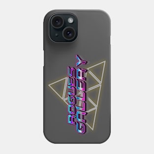 ROGUES GALLERY 80s Text Effects 3 Phone Case