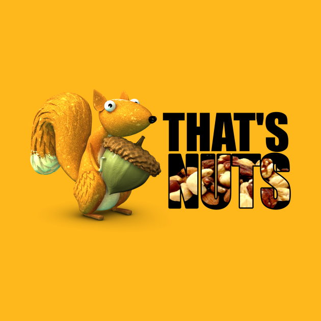 That's Nuts Wordplay TShirt TeePublic