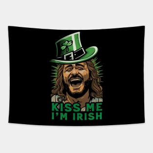 Kiss Me I'm Irish // Danny Fan Art Tapestry