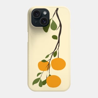 Branch of citrus Phone Case