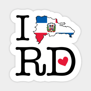 I LOVE RD (Dominican Republic) Magnet