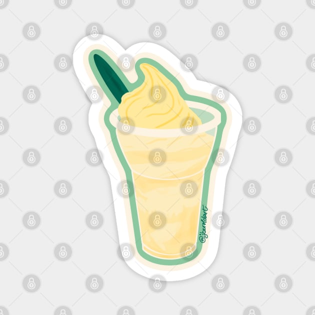 Dole Whip Float Magnet by jberoldart