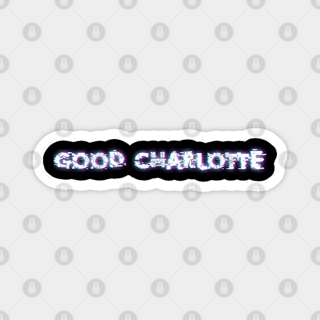 Glitch Light - Good Charlotte Magnet by Koi.buluk