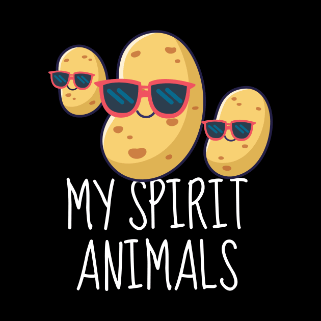 Funny Potatoes: My Spirit Animals by DesignArchitect