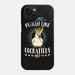 Cockatiel Ornitologist Parrot Bird Phone Case