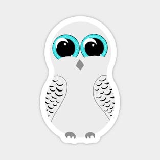 Bright Eyed Owl Magnet