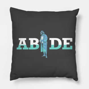 ABIDE - Dude Lebowski Robe Design Pillow