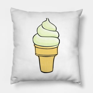 Vanilla Ice Cream Pillow