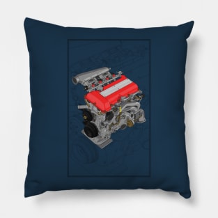 SR20 DET illustration Pillow