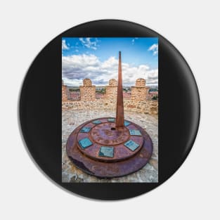 Solar Clock at The Walls of Avila Pin