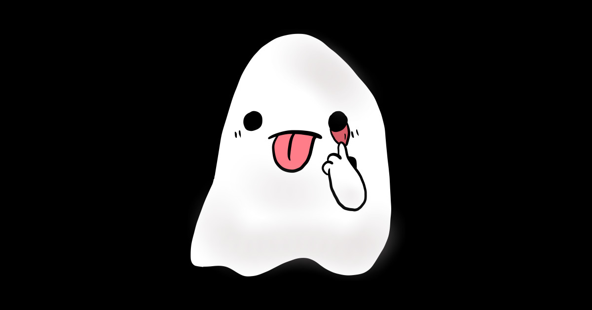 Mocking ghost - Ghost - Sticker | TeePublic