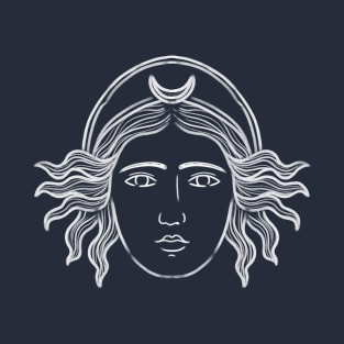 Moon Goddess Artemis T-Shirt