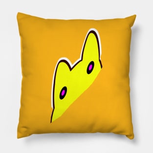 yellow hamster Pillow