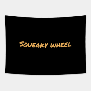 Squeaky Wheel Tapestry