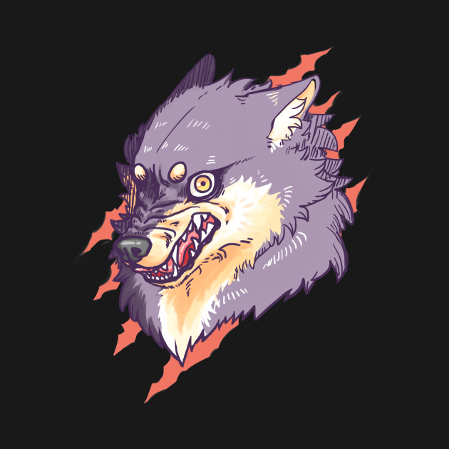 Discover Snarl - Wolf - T-Shirt