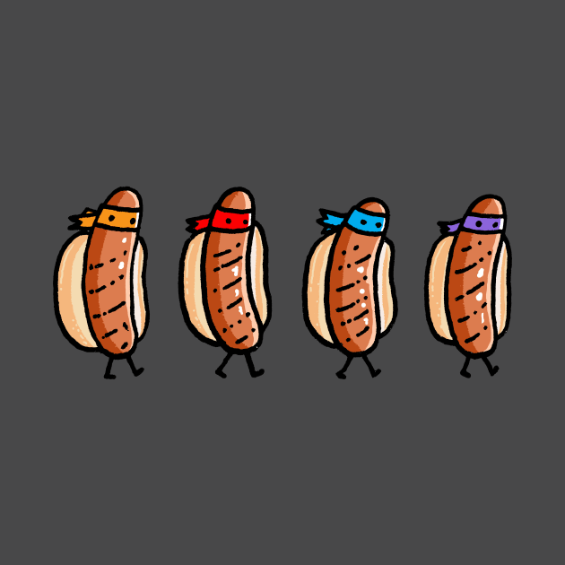 Ninja Frankfurters by Walmazan