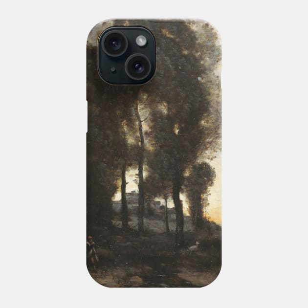 Souvenir of Italy by Jean-Baptiste-Camille Corot Phone Case by Classic Art Stall