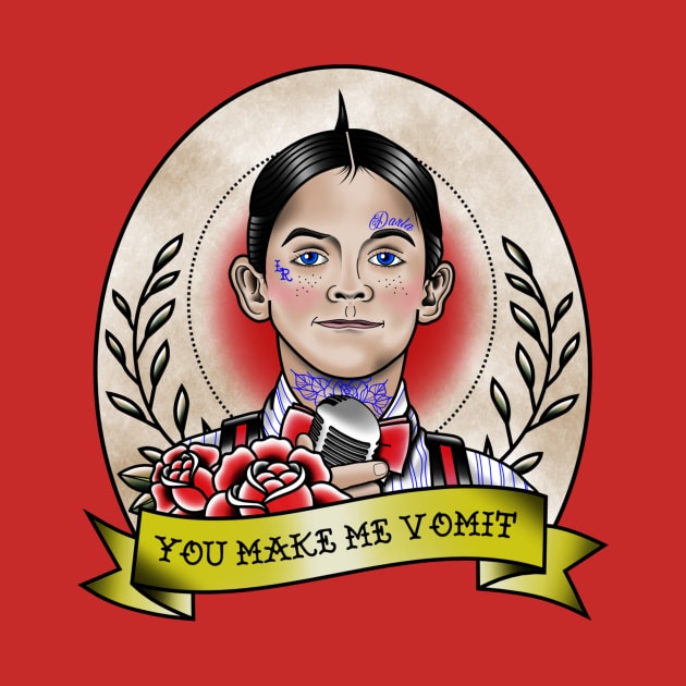 you make me vomit by art_of_josh