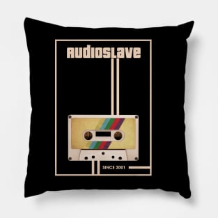 Audioslave Music Retro Cassette Tape Pillow