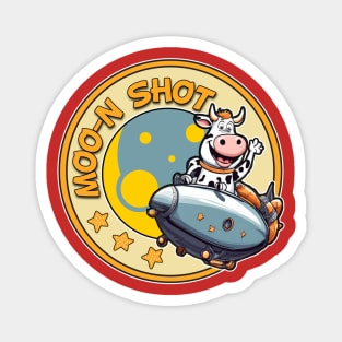 Moo-n Shot Magnet