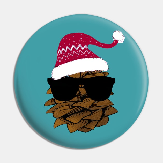 Christmas Pinecone Pin by SandraKC