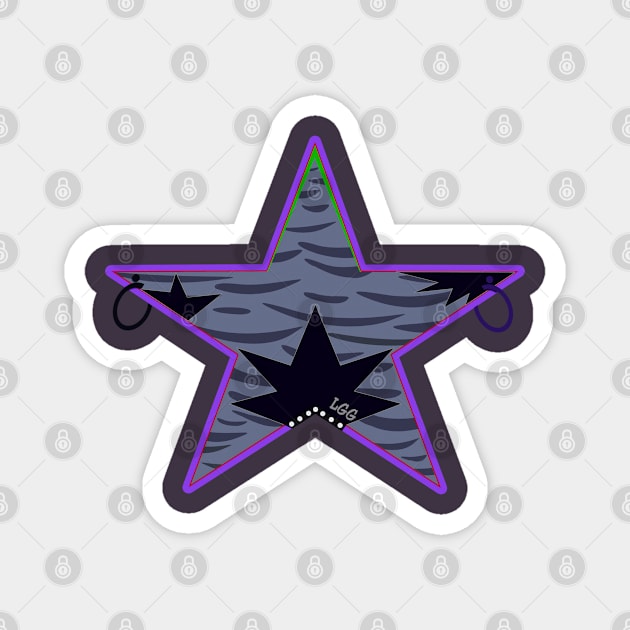 FNAF Security Breach (Roxanne Wolf) Star Magnet by LetsGetGEEKY