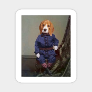 Boogie Woogie Beagle Boy Magnet