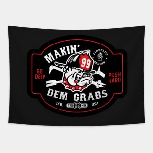 Rescue Bulldogs - Makin dem Grabs Tapestry