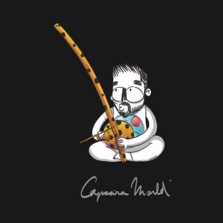 Capoeira Music Boy. Capoeira World T-Shirt