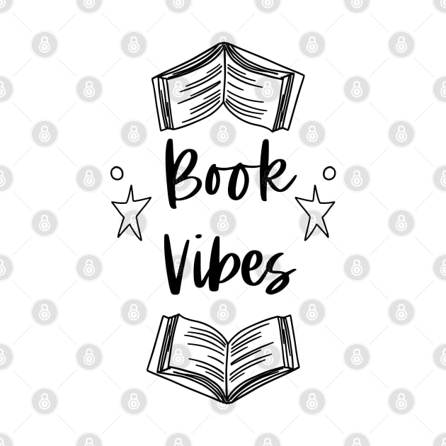 Book Vibes - Bookish Bookworm Book Nerd Love Reading by Millusti