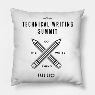 Crossed Pencils: Do the Write Thing Pillow