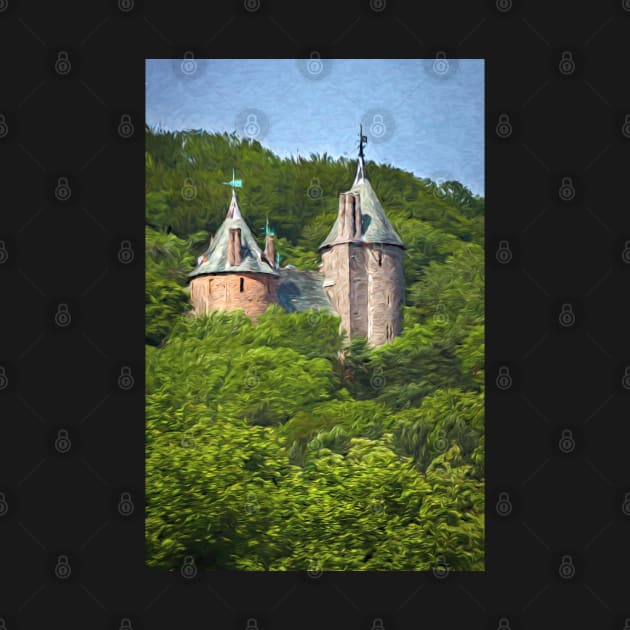 Castell Coch Impressionist Style by IanWL