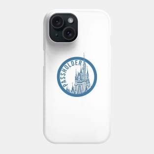 Passholder Magic Castle Blue Phone Case