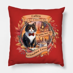 Cat Couture Bespoke Vicuña Grandma Love 2FC Pillow