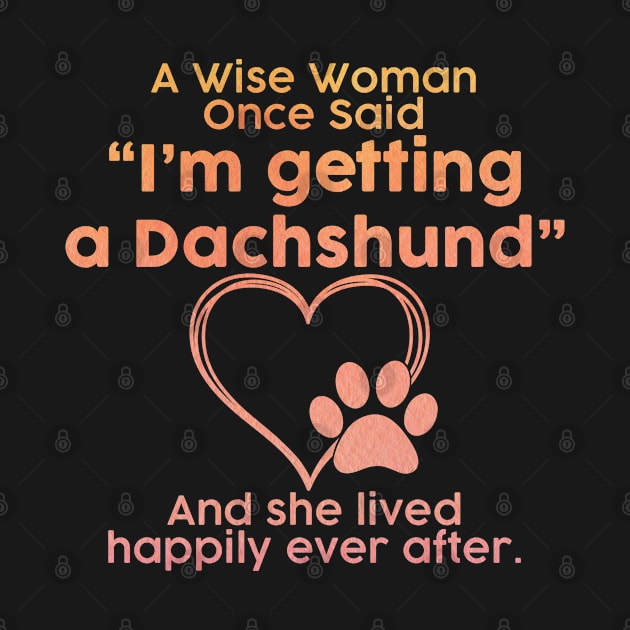 Dachshund dog mom pet lover gift. Perfect present for mother dad friend him or her by SerenityByAlex