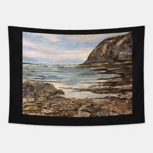 The Headland at Staithes on the North Yorkshire Coast Tapestry