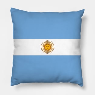 Flag of Argentina Pillow